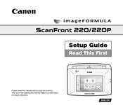 Canon SCANFRONT M11058 User Manual