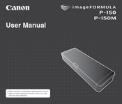 Canon imageFORMULA P- User Manual