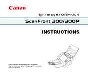 Canon SCANFRONT 300 Instructions Manual