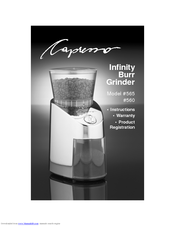 Capresso 560 Manuals | ManualsLib