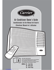 Carrier AIRCONDITIONER ZC Owner's Manual