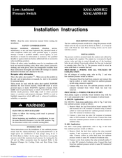 Carrier KSALA0201R22 Installation Instructions Manual