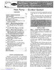 Carrier 38QF048 Installation, Start-Up And Service Instructions Manual
