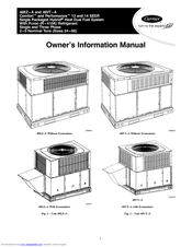 Carrier COMFORT 48VT-A Owner's Information Manual