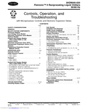 Carrier Flotronic II 30GN045 Operating And Troubleshooting Manual