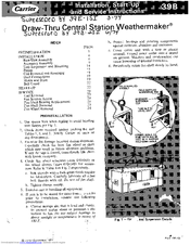 Carrier WEATHERMAKER 39B User Manual