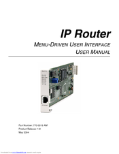 Carrier Access 770-0015 AM User Manual