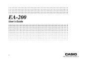 Casio E-Con EA-200 User Manual