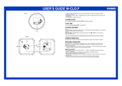 Casio Clock User Manual
