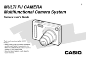 Casio E MULTI PJ CAMERA Multifunctional Camera System User Manual