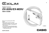 Casio EX-S20U/EX-M20U User Manual