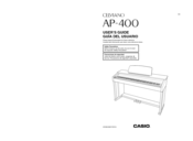 Casio Celviano AP-400 User Manual