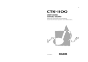 Casio CTK-1100 User Manual
