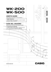 Casio WK-200 User Manual