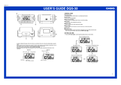 Casio DQS-30 User Manual