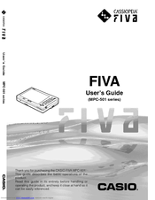 Casio FIVA MPC-501 Series User Manual