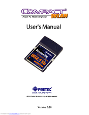 Pretec CompactWLAN 802.11b User Manual