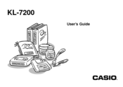 Casio KL-7200 User Manual