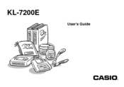 Casio KL-7200E User Manual