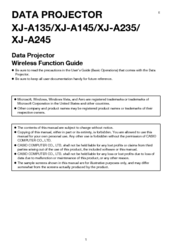 Casio MA1003-B Function Manual