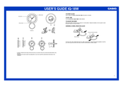Casio IQ-18W User Manual