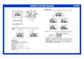 Casio DQ-683 User Manual