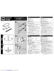 Cateye 169-9200 Installation Manual