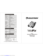 Celestron VistaPix 72212 User Manual