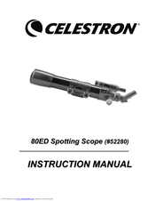 Celestron 80ED Instruction Manual