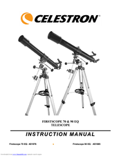 Celestron FirstScope 90EQ Instruction Manual