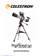 Celestron SkyScout Scope 90 Instruction Manual