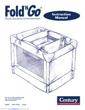 Century Fold'N GO 10-737 Instruction Manual