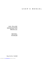 C&H Technologies Pulse Generator Manual