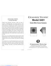 Channel Vision 6401 Installation Instructions
