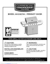 Char-Broil COMMERICAL 463248708 Product Manual