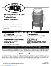 Char-Broil THE BIG EASY 12101550 Product Manual