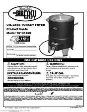 Char-Broil The Big Easy 10101480 Product Manual