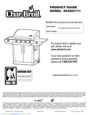 Char-Broil 463263111 Product Manual