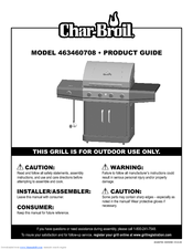 Char-Broil 463460708 Product Manual