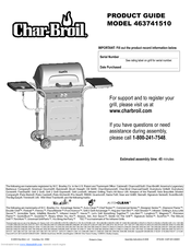 Char-Broil 463741510 Product Manual