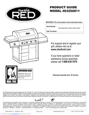 Char-Broil RED 463250811 Product Manual