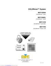 Chauvet COLORMIST MIST-PANEL User Manual