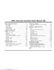 Chevrolet 2009 Colorado Owner's Manual