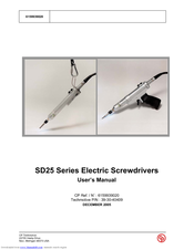 Chicago Pneumatic SD25 Series User Manual