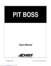 CHIEF Pit Boss User Manual