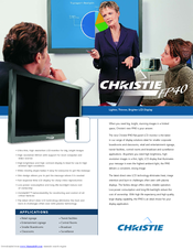 Christie 38-FP0001-01 Specifications