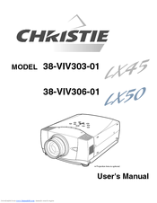 Christie 38-VIV306-01 LX50 User Manual