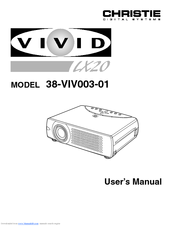 Christie 38-VIV003-01 User Manual