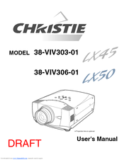 Christie 38-VIV303-01 LX45 User Manual