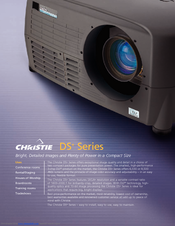 Christie DS+ Series Brochure & Specs